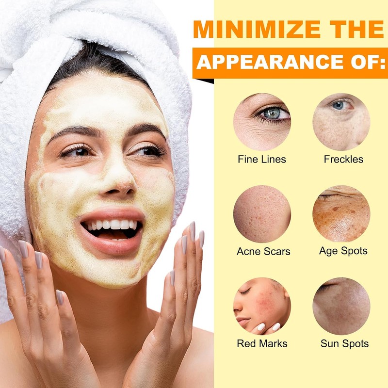 Pack 2 de limpiador facial espumoso de cúrcuma – 150