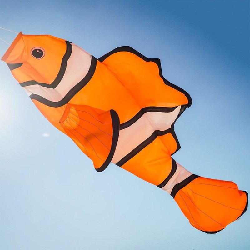 In the Breeze 5251 — Clownfish Big Breeze Windsock™ —