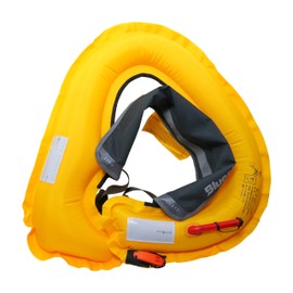 Bluestorm Re:Soba Waist BSJ-5930RS Lava Black Type Approved Waist Life Jacket Lifesaving Device Automatic Inflating Slim