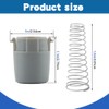 2pcs Washing Machines For Magnetic Door Plunger Replacement Parts With