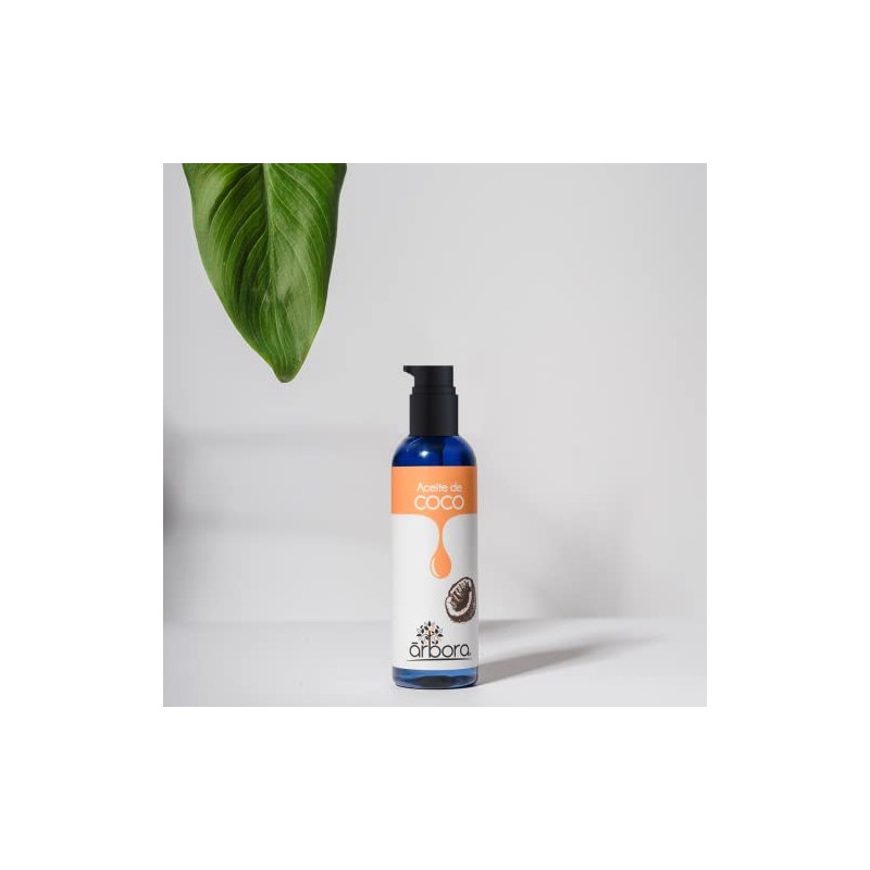 Árbora Aceite de Coco puro para piel cabello y uñas