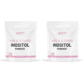 Myo & D Chiro Inositol Powder 106g - Supports Women with PCOS - Promotes Hormonal Balance & Normal Ovarian Function (Pack of 2)