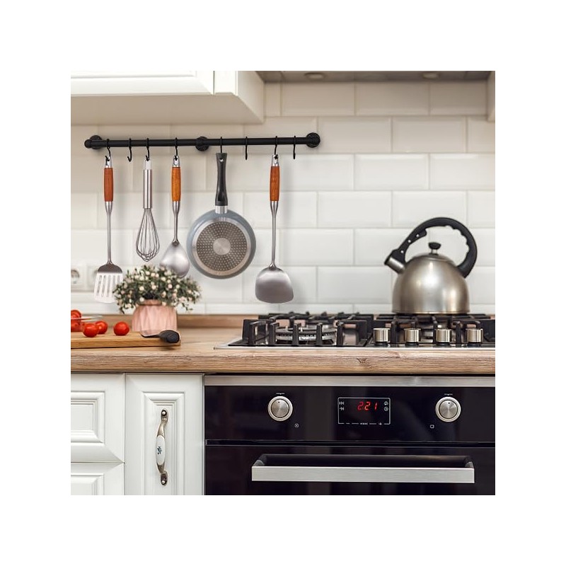 ROTHLEY Hanging Pot Rack Hanger: 23.7 Inch Stainless Steel Pot