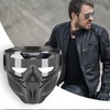 Motorcycle Riding Goggles with Face Cover | Safety Goggles,Motorcycle Helmets