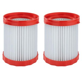 Fette Filter - VF320H HEPA Filter compatible with Bosch 18V 2.6-Gallon Wet/Dry Vacuum Cleaner GAS18V-3/GAS18V-10L includes 2 hepa replacement filters.