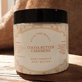 Royal Fire Beauty Body Soufflé Body Butter - Scent: cocoa butter cashmere, Volume: 6 oz