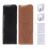 2 Pack African Mesh Sponges with 2 Foaming Bundle Pockets,