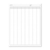 BookFactory 8 Column Book Hardbound Columnar Notebook (Eight Columns Columnar