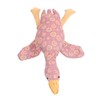 Goose Stuffed Animal Rose Pattern Soft Comfortable Cute Goose Plush