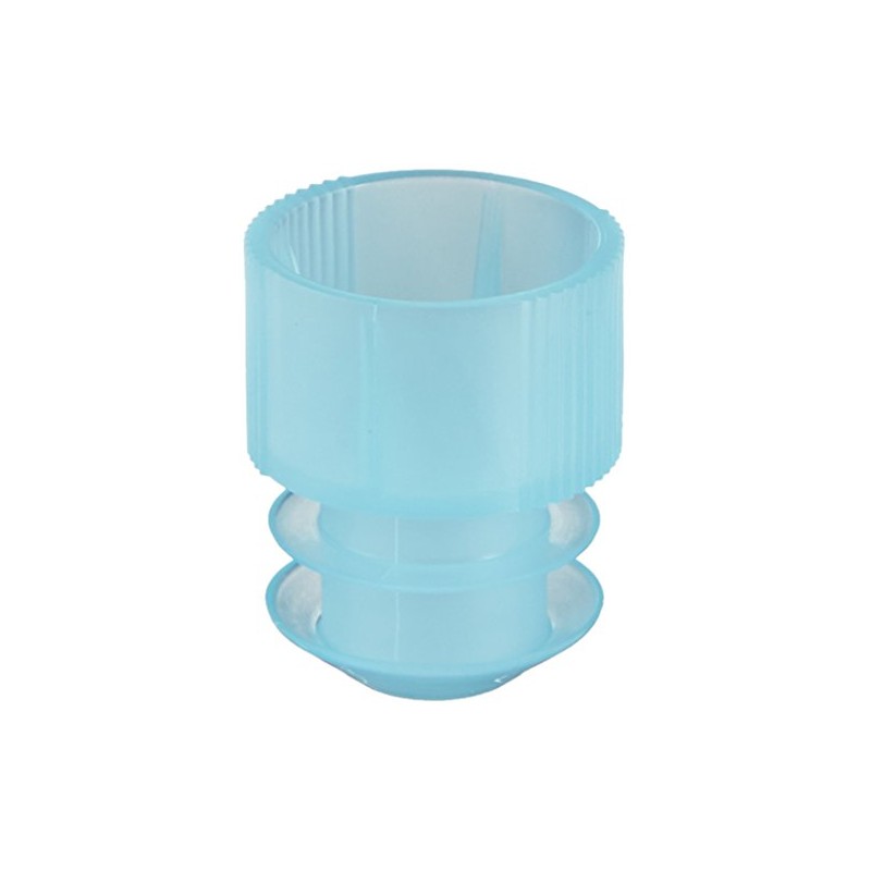 neoLab 100 x Blue Polyethylene Slat Grip Plugs 16mm x