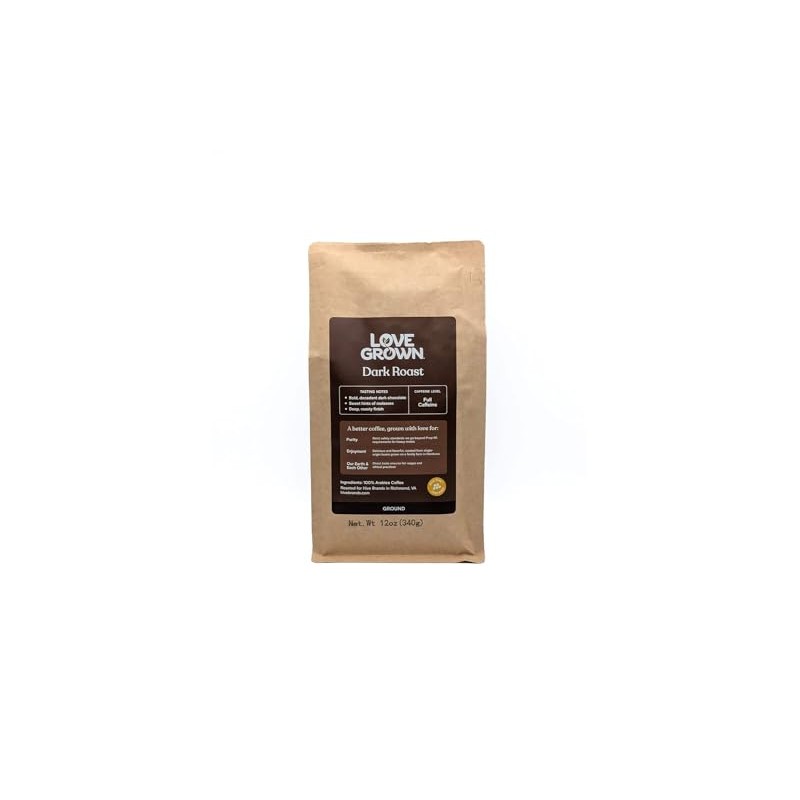 Dark Roast Love Grown Ground Coffee