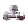 22mm Compression Chrome Tee