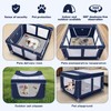 42 × 42 inch Dog Playpen with Pee Pad, Soft