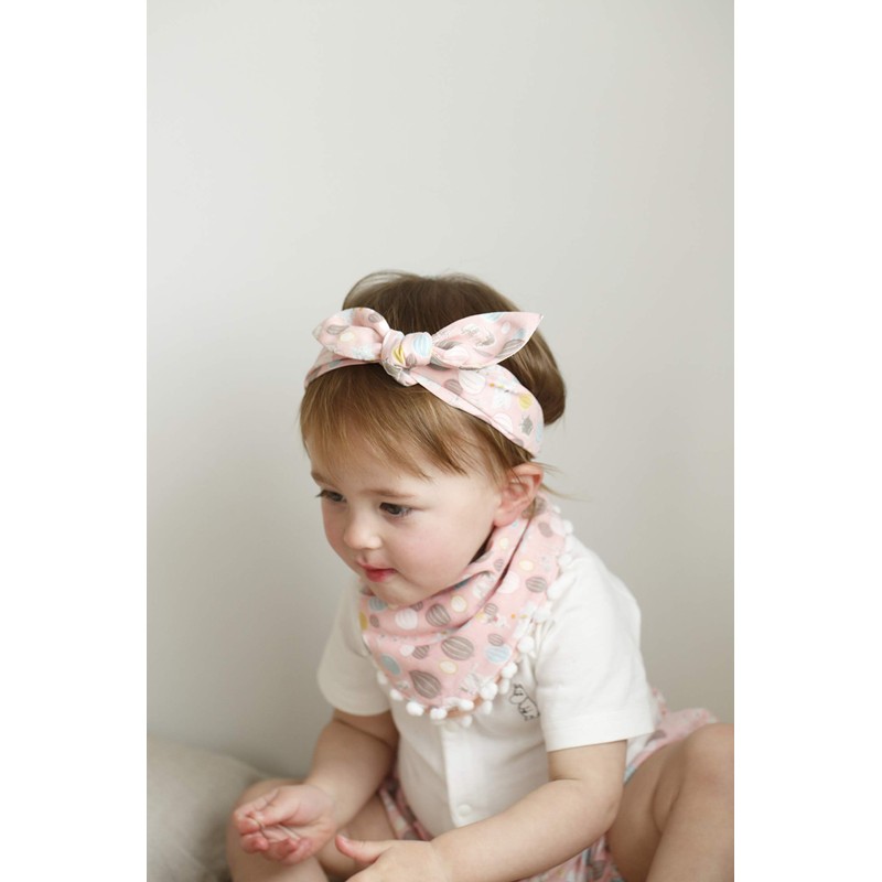 DADWAY MOOMIN BABY APMB006030100 Moomin Baby Hanky Bibs Fir White