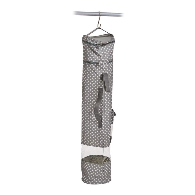 Zeller 14660 Contenitore per Carta da Regalo, Polyester, Grigio, 85x17x0.1