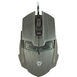 Yenkee YMS 3007 Shadow Gaming Mouse USB 2000dpi - Surface Treatment Against Sweat for Intensive Gaming Sessions