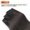 Fuyunohi Hair Extension, One-touch Extension, Straight with Clip, Partial Wig,