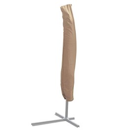 KCT Beige Protective Weather Resistant Parasol Cover 3.5m Cantilever Umbrella Protection