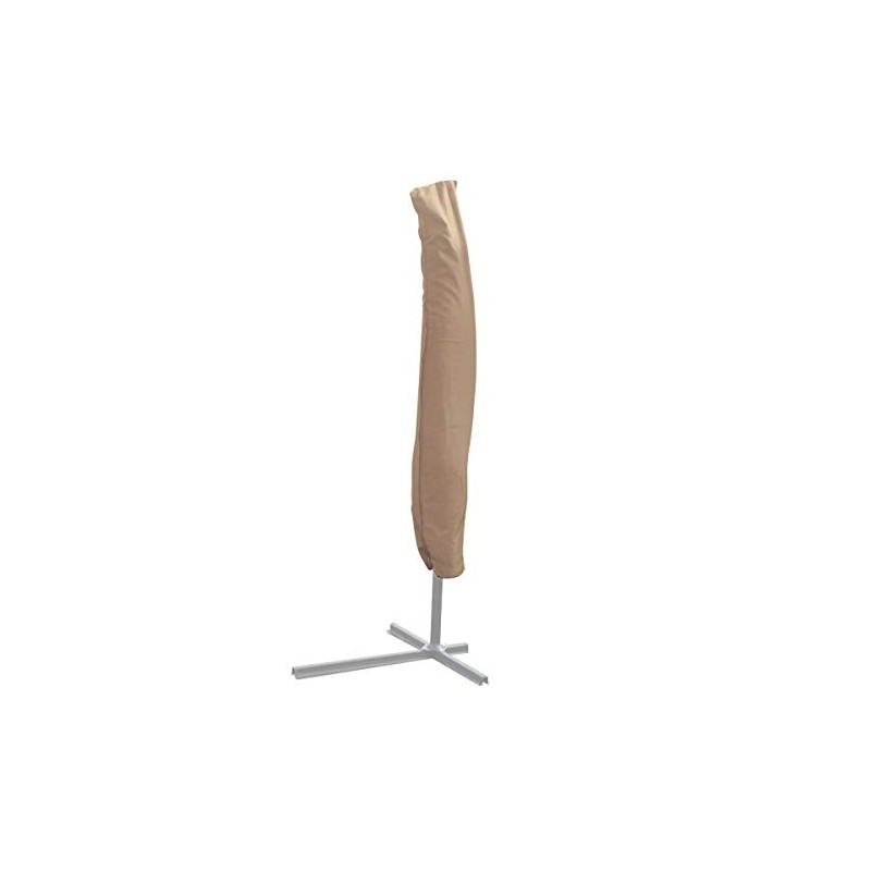 KCT Beige Protective Weather Resistant Parasol Cover 3.5m Cantilever Umbrella