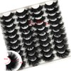 IFSOWDRA Mink Lashes Wispy 20mm 3D Volume Full Dramatic Faux