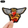 Two Set of Sky Lady Rider Embroidered Appliques Patch with