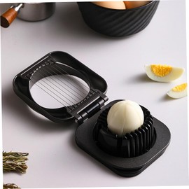 Cortadora de huevos para huevos duros: diseño cuadrado con alambres fuertes para cortes rápidos y limpios .Cortadora de duros para ensaladas, sándwiches y aperitivos
