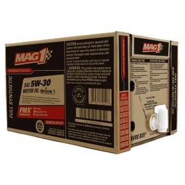 Mag 1 65446 Full Synthetic SAE 5W-30 Motor Oil - 6 Gallon Enviro Box