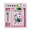 2 in 1 Cute Panda Theme Stationery Gift Box Set