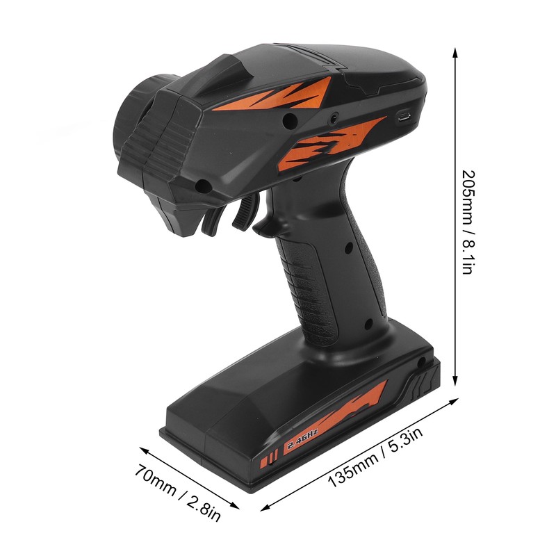 2.4Ghz 4 Channel Radio Transmitter with X6F Receiver for ZD