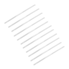 18 Piezas de Tiras de Acero Inoxidable 304 para Pulseras, Brazaletes Planos en Blanco de 16 cm x 5 mm para Grabar, Núcleo Interno de Metal para Joyería DIY Artesanal y Pulseras de Cuero