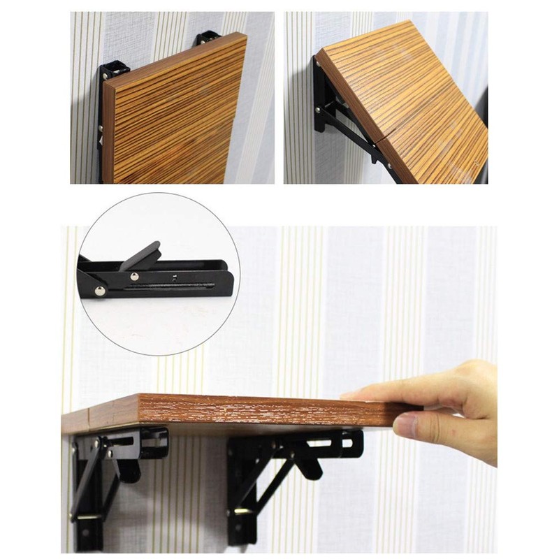 Susuba Shelf Bracket, L-Shaped Bracket, Foldable, Bracket, Wall Shelf, Folding