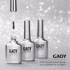 GAOY - Capa superior de gel para esmalte de uñas