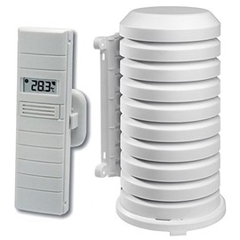 Wireless Outdoor Sensor with Weather Protection Housing TFA 30.3155.WD + TFA 98.1114.02 Temperature Humidity Replacement Transmitter