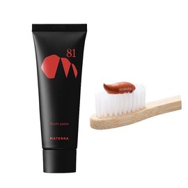 MATERRA Toothpaste, 2.8 oz (81 g), Clay Oral Care, High Foam