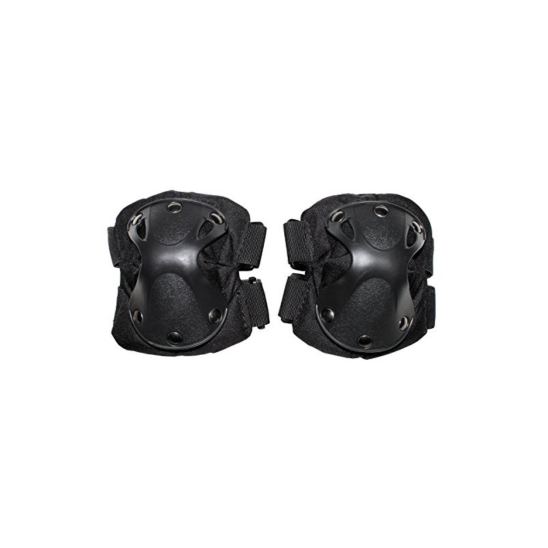 Army Tactical Elbow Protectors Security Protection Pads Airsoft Paintball Black