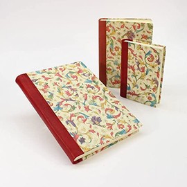 Florentia Hardcover Notebook with Leather Spine (Large)