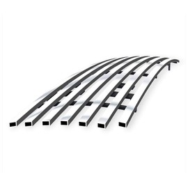 Off Roader eGrille Premium Stainless Steel Chrome 8x6 Billet Grille Compatible with Toyota Pickup 1992-1995 4WD Main Upper BGC-6T4856L