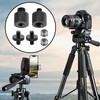 GIONAR Tripod Adapter 1/4 to 3/8 Inch Thread Adapter, 3/8