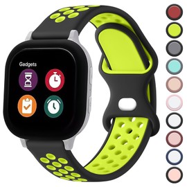 Meliya Silicone Band Replacement for Gizmo Watch 3 2 1 Bands/Gabb Watch 3 2 1 Bands for Kids, 20mm Breathable Waterproof Sport Gizmo Watch Band Replacement Gabb Watch Bands for Boys and Girls