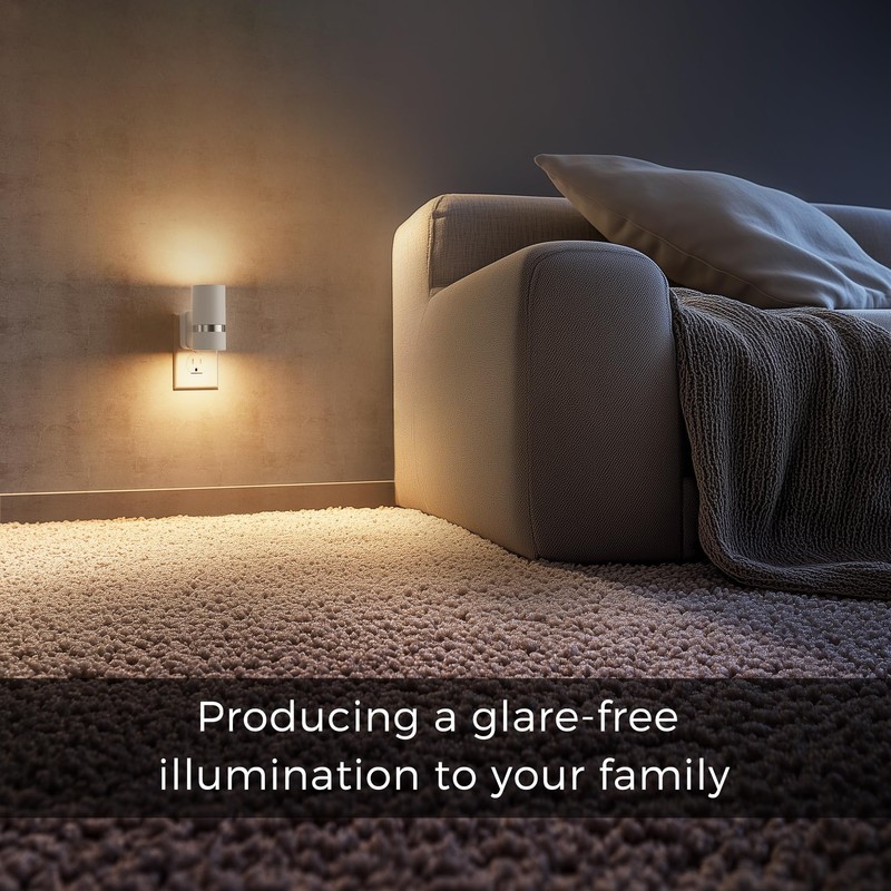 L LOHAS LED Night Lights Plug into Wall, Plug in