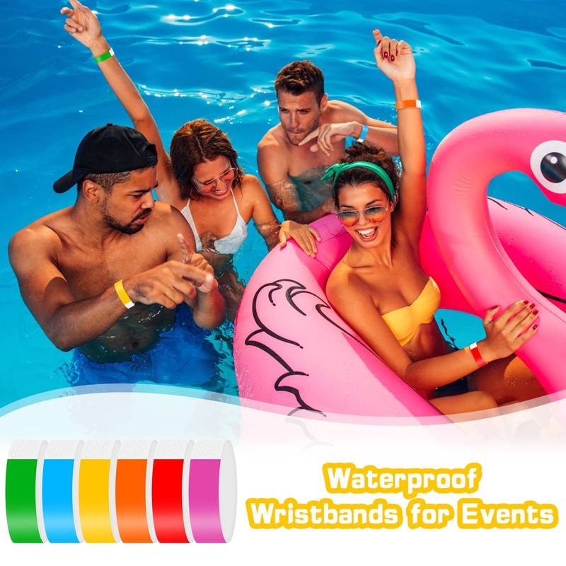600 x Entrance Wristbands, Waterproof Event Bracelets, Party Control Bands,