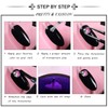 TOAOB 800pcs Crystal AB Rhinestones Flat Back Resin Gems Stickers