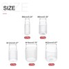 QUARKZMAN Set of 25 Rubber End Caps 6/9/12/19/22 mm Inner