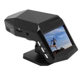 Dash Cam Front and Rear 10MP HD Night Vision, 2.0 Inch Display, 24-Hour Parking Monitoring, Mobile Detection, Infrared Night Vision Lights