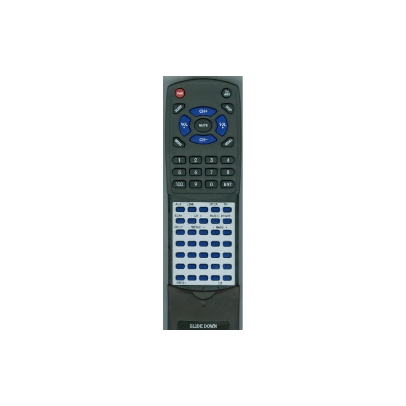 Replacement Remote Control for ILIVE REMIT302, IT202B