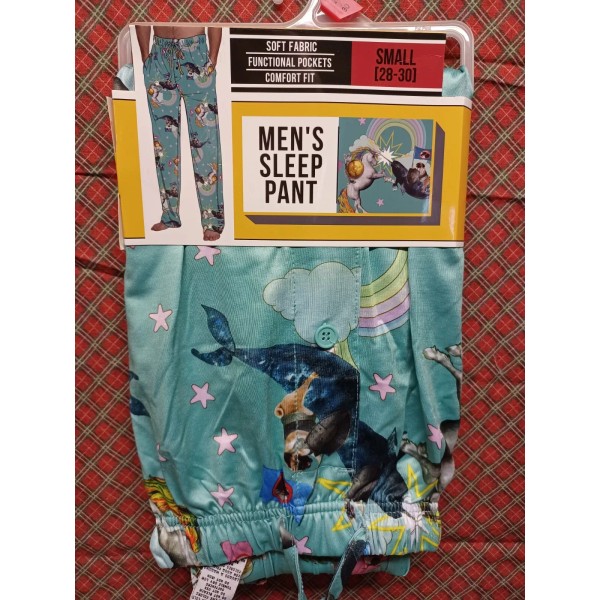 Briefly Stated Men's Briefly Stated sleep lounge pants. Unicorn size