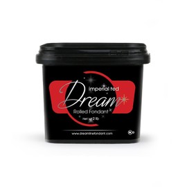 Dream Imperial Red Fondant, Vanilla, 2 Pounds
