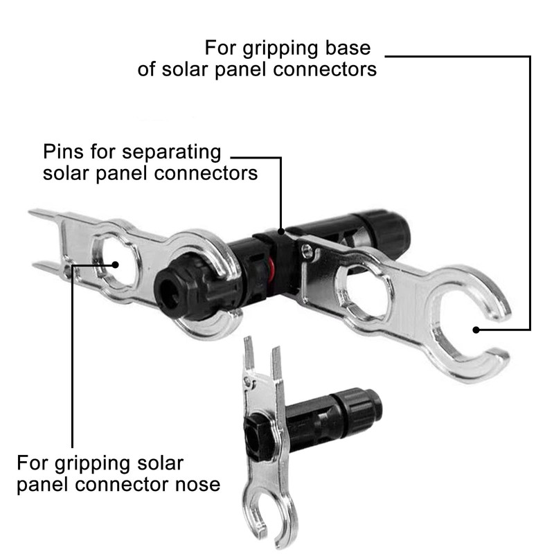 APOMOONS Key Tensioner Set Aluminium Tool Wrench for PV Plug,