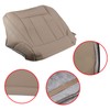 AUTOKAY Driver & Passenger Bottom Seat Cover Oak Tan Fits