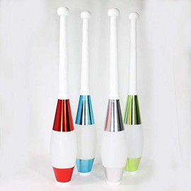 Play PX4 Vegas Deco Juggling Club - Wrapped Handle - 52cm 225gr (Blue with White)